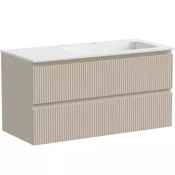 Тумба под раковину без столешницы Sancos Snob T 100, R, beige soft