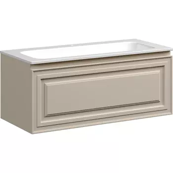 Тумба под раковину без столешницы Sancos Very 100 beige soft