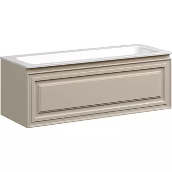 Тумба под раковину без столешницы Sancos Very 120 beige soft