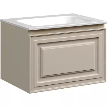 Тумба под раковину без столешницы Sancos Very 60 beige soft