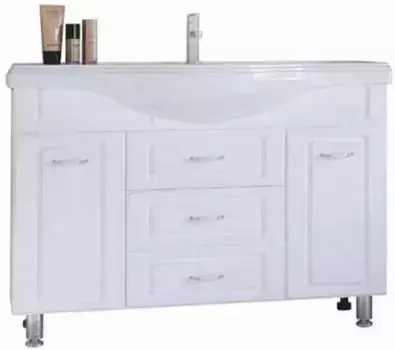 Тумба под раковину Санта Монарх 100 белый