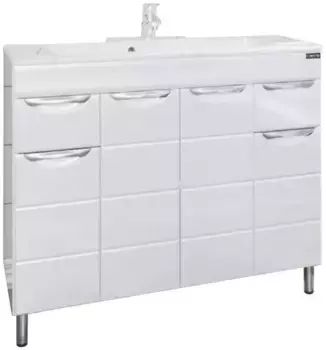 Тумба под раковину Санта Родос 100 белый