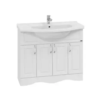 Тумба под раковину Санта Верона 100 белый