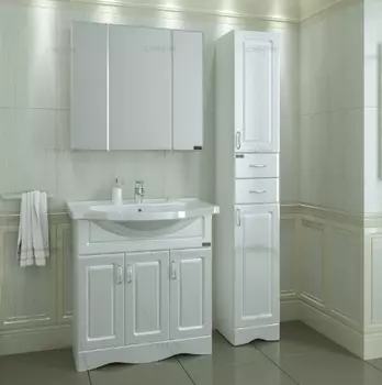 Тумба под раковину Санта Верона 80 белый