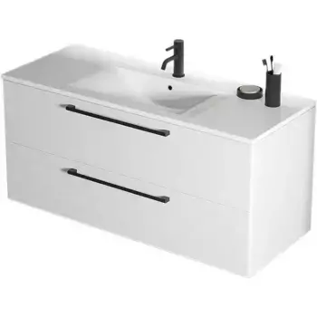 Тумба под раковину Sanvit Сити 100 белый глянец