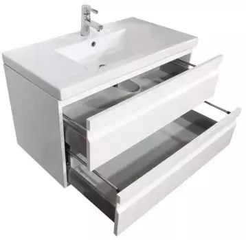 Тумба под раковину Sanvit Тема 120 белый глянец