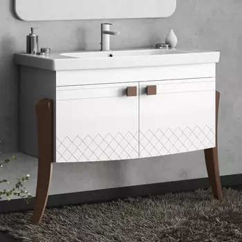 Тумба под раковину Smile Заффиро 110.5 см (Z0000012240)