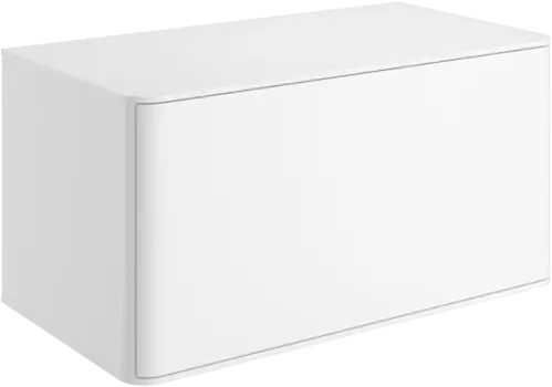 Тумба под раковину со столешницей STWORKI Ноттвиль 80 белая, без выреза под смеситель