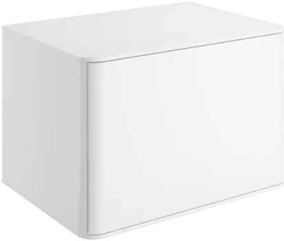 Тумба под раковину со столешницей STWORKI Ноттвиль 60 белая, без выреза под смеситель