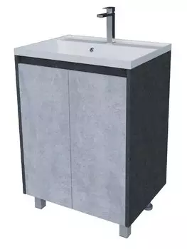 Тумба под раковину Stella Polar Кибэла 70 серый