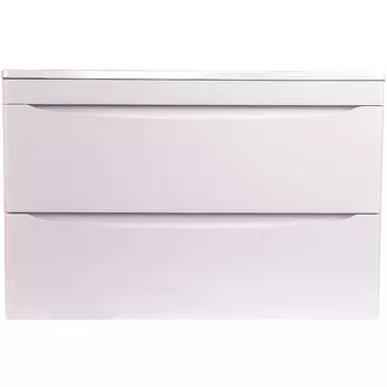 Тумба под раковину подвесная Style Line Бергамо мини 80 белая