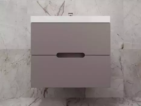 Тумба под раковину Style Line Матис 70 подвесная коричневый