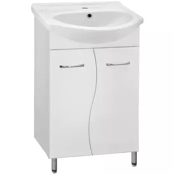 Тумба под раковину Style Line Уют 55 белая