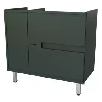 Тумба под раковину Taliente Cevia 90 R серо-зеленый матовый