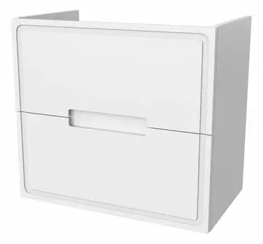 Тумба под раковину Taliente Olejio 100 белый глянец