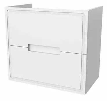 Тумба под раковину Taliente Olejio 80 белый глянец