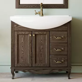 Тумба под раковину ValenHouse Эллина 84.5 см (E85_ТКБ)