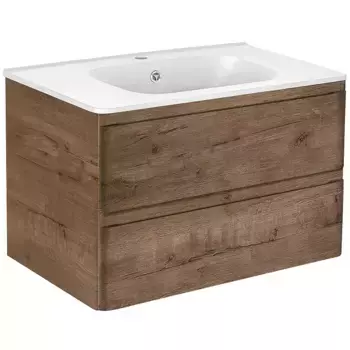 Тумба под раковину Vincea Vico 80 подвесная, дуб винтаж