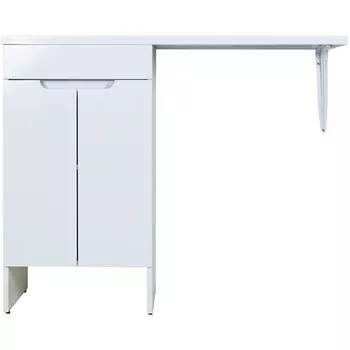 Тумба под стиральную машину Orange Sistema 60 белая