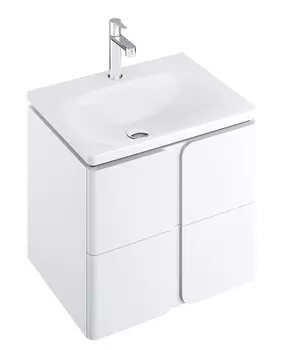 Тумба под умывальник SD BALANCE 500 белый/белый