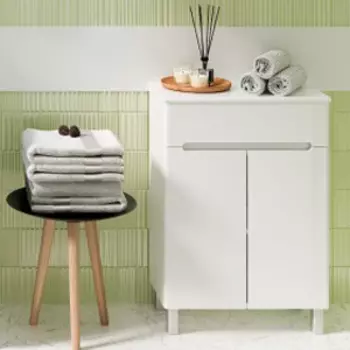 Тумба Runo Парма 60, 2 двери,1 ящик