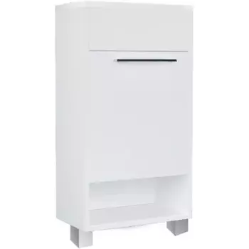 Тумба с раковиной 1MarKa Lira 40 белая глянцевая