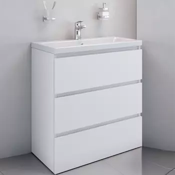 Тумба с раковиной AM.PM Gem S 75 напольная