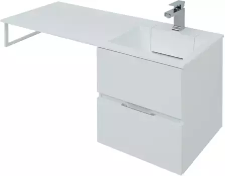 Тумба с раковиной Aquanet Алвита 48 белый