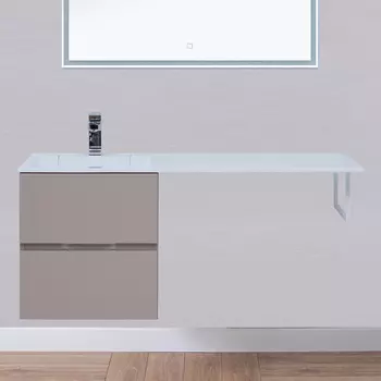 Тумба под раковину Aquanet Алвита 48 коричневый