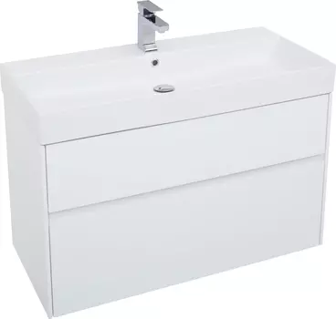 Тумба с раковиной Aquanet Бруклин 100