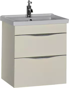 Тумба с раковиной Aquanet Эвора 60 крем