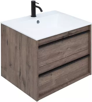 Тумба для комплекта Aquanet Lino 60 дуб веллингтон