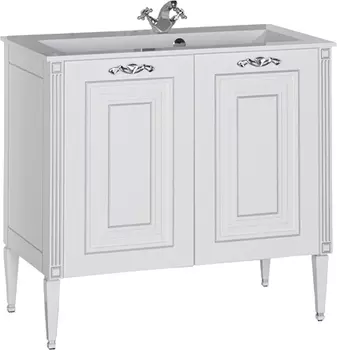 Тумба под раковину Aquanet Паола 90 белая