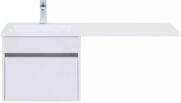 Тумба с раковиной Aquanet Токио 58 белый