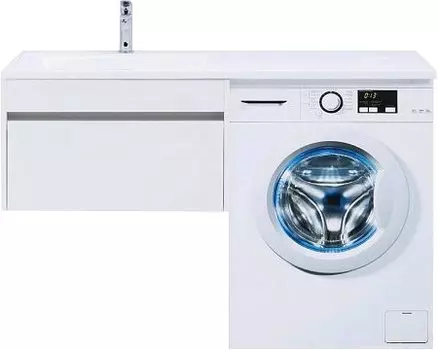 Тумба с раковиной Aquanet Токио 68 белый