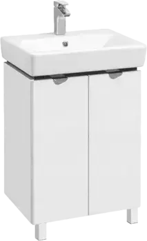 Тумба с раковиной Aquaton Скай 55 белый