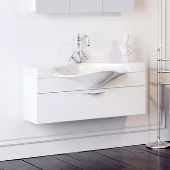 Тумба с раковиной Aqwella 5 stars Бродвей белый