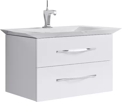 Тумба с раковиной Aqwella 5 stars Symphony 90, белая