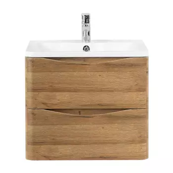 Тумба с раковиной BelBagno Acqua 60 светлое дерево