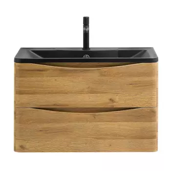 Тумба с раковиной BelBagno Acqua 80 светлое дерево