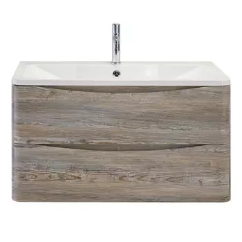 Тумба с раковиной BelBagno Acqua 80 светлое дерево