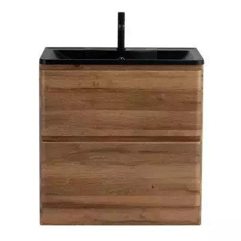 Тумба с раковиной BelBagno Albano 100 светлое дерево, Rovere Rustico