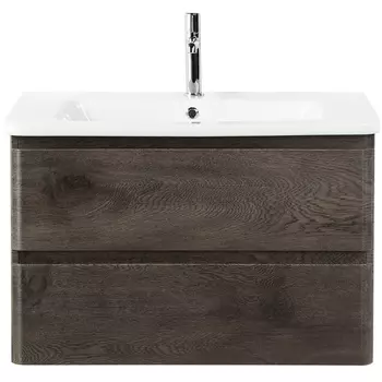 Тумба с раковиной BelBagno Albano 80 темное дерево