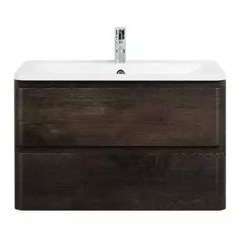 Тумба с раковиной BelBagno Albano 90 темное дерево