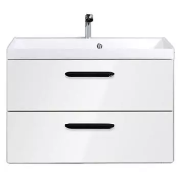 Тумба с раковиной Belbagno Aurora 80 белый