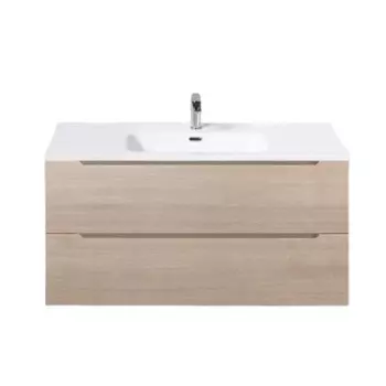 Тумба с раковиной BelBagno Etna 100 светлое дерево