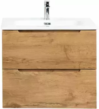 Тумба с раковиной BelBagno Etna 60 светлое дерево