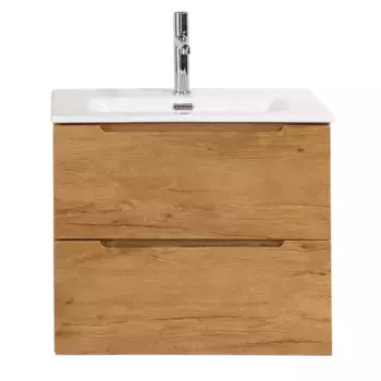 Тумба с раковиной BelBagno Etna 60 светлое дерево