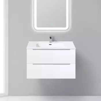 Тумба с раковиной BelBagno Etna 80 bianco lucido