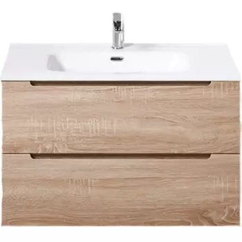 Тумба с раковиной Belbagno Etna 80 светлое дерево